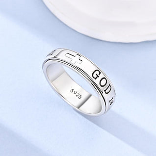 Psalm 46:5 Verse Spinner Ring