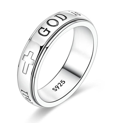 Psalm 46:5 Verse Spinner Ring