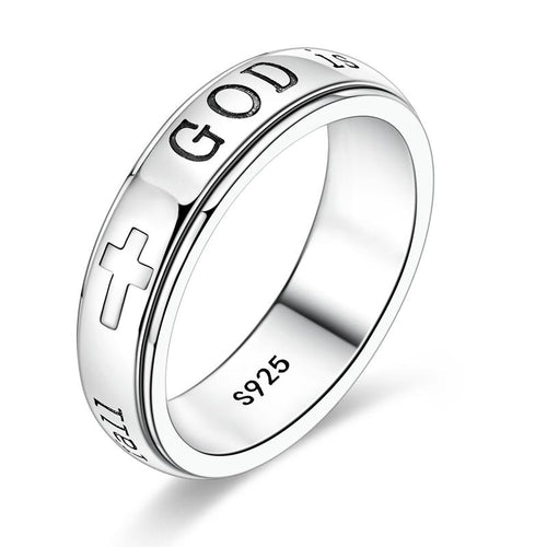 Psalm 46:5 Verse Spinner Ring