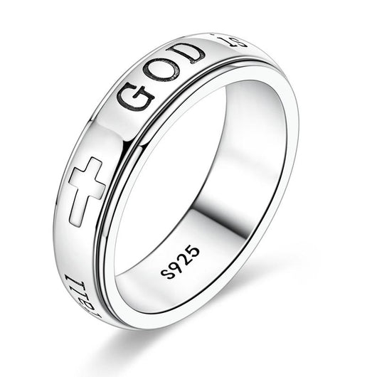 Psalm 46:5 Verse Spinner Ring