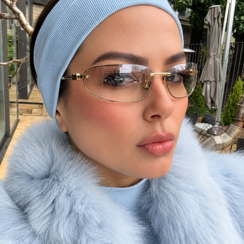 Eclipse Rimless Sunglasses