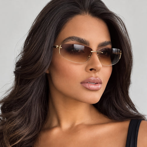 Eclipse Rimless Sunglasses