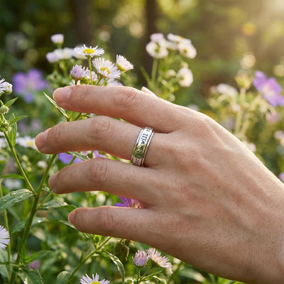 Psalm 46:5 Verse Spinner Ring