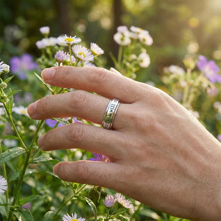 Psalm 46:5 Verse Spinner Ring