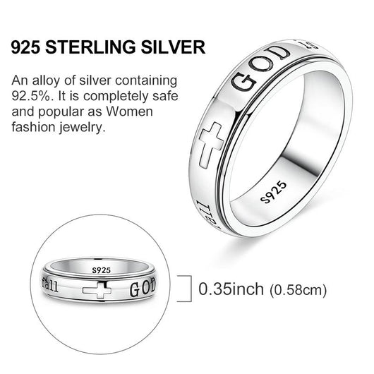 Psalm 46:5 Verse Spinner Ring
