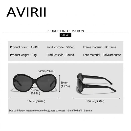 Monarch Y2K Oversized Sunglasses
